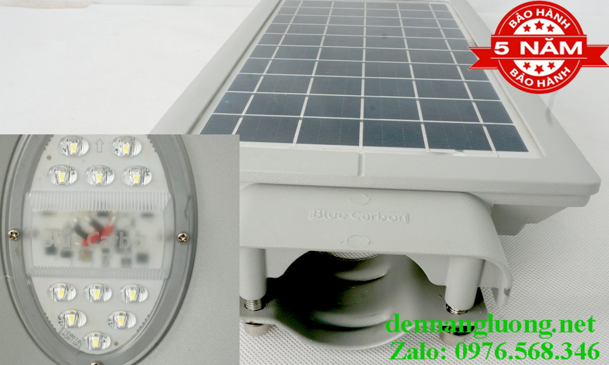 Đèn Đường Năng Lượng Mặt Trời Blue Carbon OLF1.0S 15W